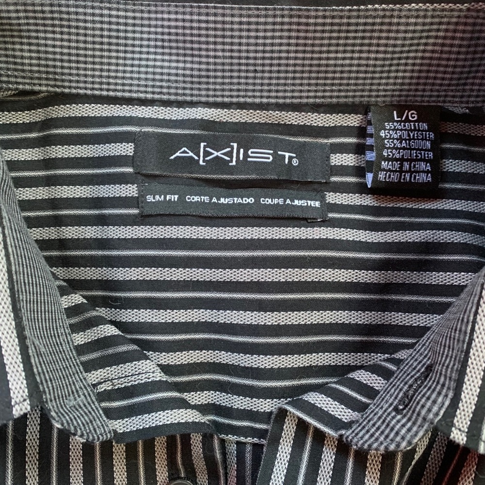 💲❗️FINAL SALE❗️💲 A[X]IST men’s pinstripe shirt, kick up your New Year❗️ - Picture 3 of 6